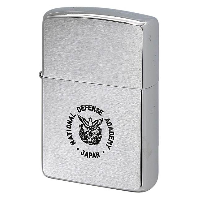 絶版/ヴィンテージ Zippo ジッポー 中古 1998年製造 NATIONAL DEFENSE ACADEMY JAPAN 防衛大学校  [S]ほぼ新品同様