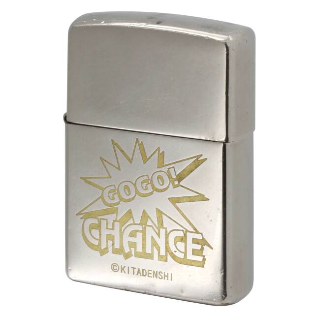 絶版/ヴィンテージ Zippo ジッポー 中古 2007年製造 GOGO! CHANCE シリアルNo.353  [C]使用感あり傷汚れあり
