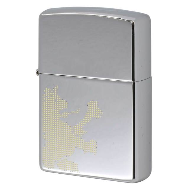 絶版/ヴィンテージ Zippo ジッポー 中古 2003年製造 ZIPPO R.Newbold 試作品 アールニューボールド #250 ライオン ゴールド  [S]ほぼ新品同様
