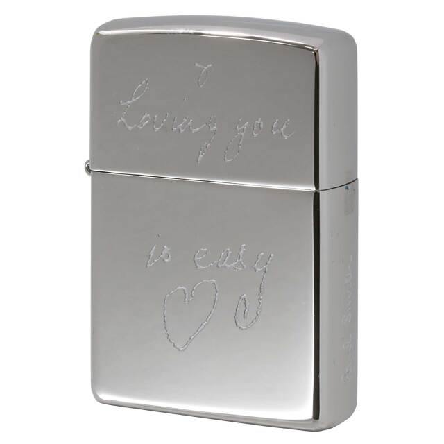 絶版/ヴィンテージ Zippo ジッポー 中古 2013年製造 ZIPPO Paul Smith ポール・スミス Loving you is easy  [S]ほぼ新品同様