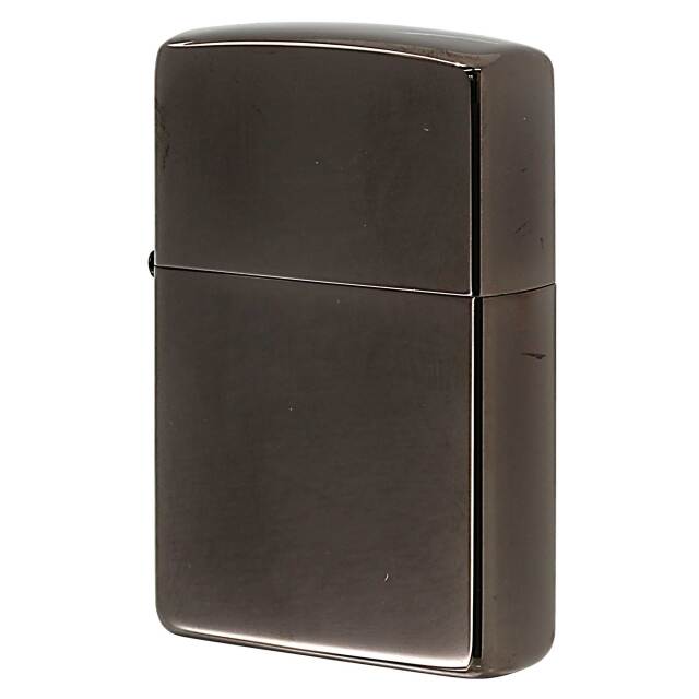 絶版/ヴィンテージ Zippo ジッポー 中古 2001年製造 No.150 ブラックアイス Black Ice 缶ケース  [N]未使用・新品