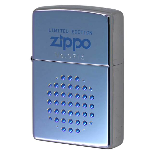 絶版/ヴィンテージ Zippo ジッポー 中古 1999年製造 限定 ジッポ ロゴ LIMITED EDITION Logo Dot No.0715  [S]ほぼ新品同様