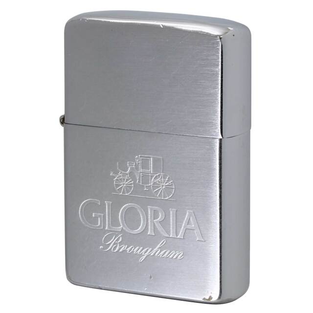 絶版/ヴィンテージ Zippo ジッポー 中古 1980年製造 GLORIA Brougham 四輪馬車 ブロアム馬車  [C]使用感あり傷汚れあり