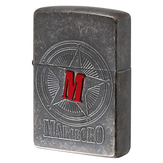 絶版/ヴィンテージ Zippo ジッポー 中古 2000年製造 Marlboro マルボロ スターコンパスエンブレム 懸賞品  [S]ほぼ新品同様