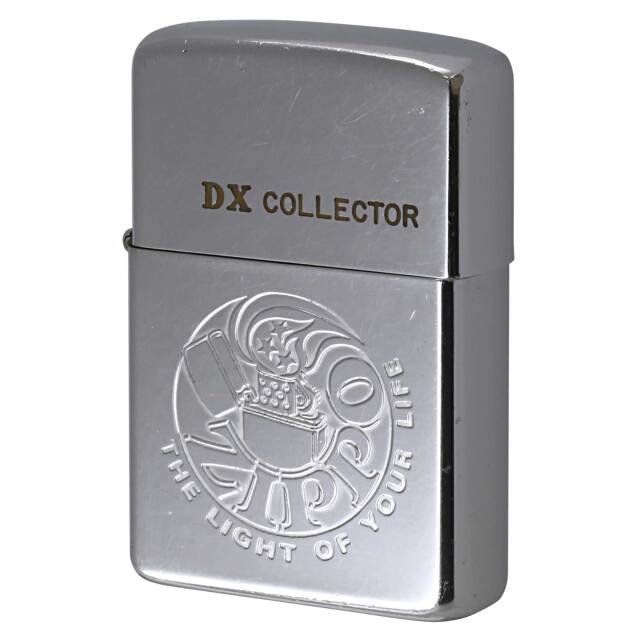 絶版/ヴィンテージ Zippo ジッポー 中古 1983年製造 DX COLLECTOR THE LIGHT OF YOUR LIFE ZIPPO  [C]使用感あり傷汚れあり