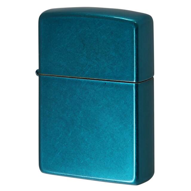 絶版/ヴィンテージ Zippo ジッポー 中古 2006年製造 No.24004 CANDY TEAL キャンディティール  [S]ほぼ新品同様