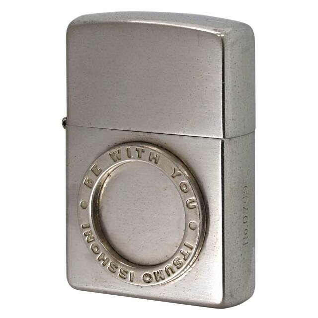 絶版/ヴィンテージ Zippo ジッポー 中古 2004年製造 LOVE Message Be With You Itsumo Isshoni リングメタル No.0769  [B]使用感ありやや傷汚れあり