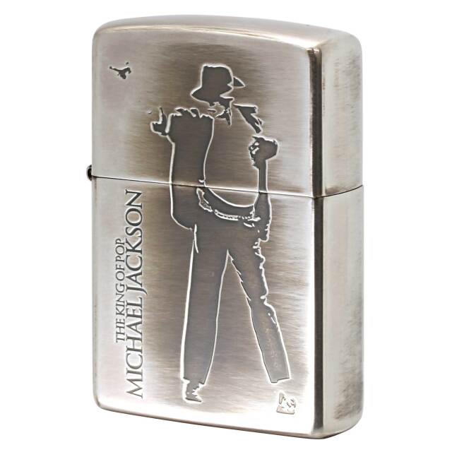 絶版/ヴィンテージ Zippo ジッポー 中古 2009年製造 マイケルジャクソン MJ-032  [N]未使用・新品