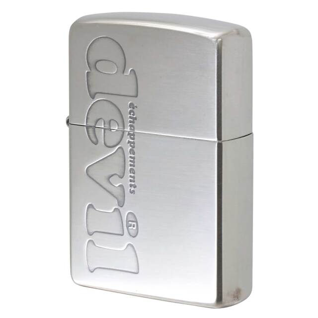 絶版/ヴィンテージ Zippo ジッポー 中古 2003年製造 デビルエキゾースト Devil echappements  [N]未使用・新品