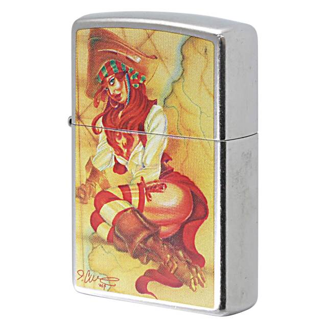 絶版/ヴィンテージ Zippo ジッポー 中古 2008年製造 TRADITIONS COLLECTION TATTOO ART  [B]使用感ありやや傷汚れあり