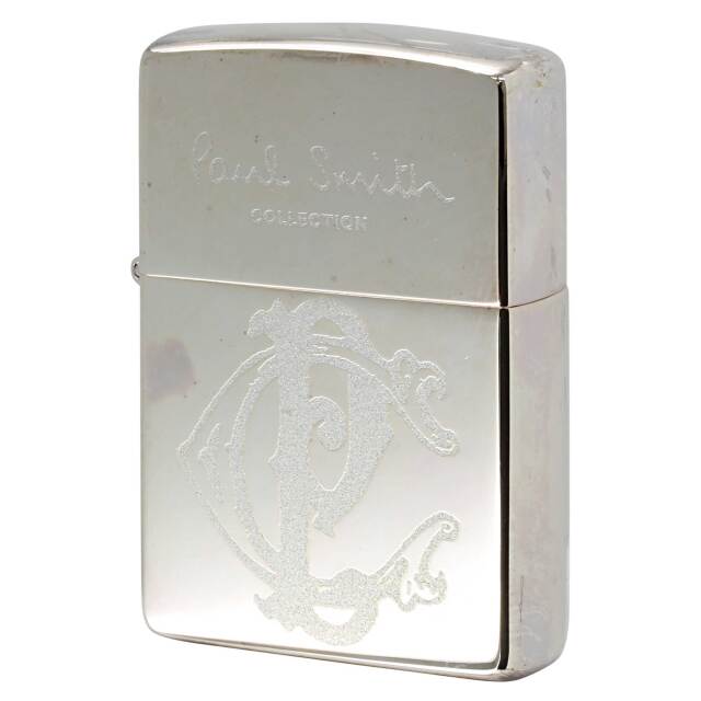 絶版/ヴィンテージ Zippo ジッポー 中古 2001年製造 ZIPPO Paul Smith Collection ロゴ PG  [S]ほぼ新品同様