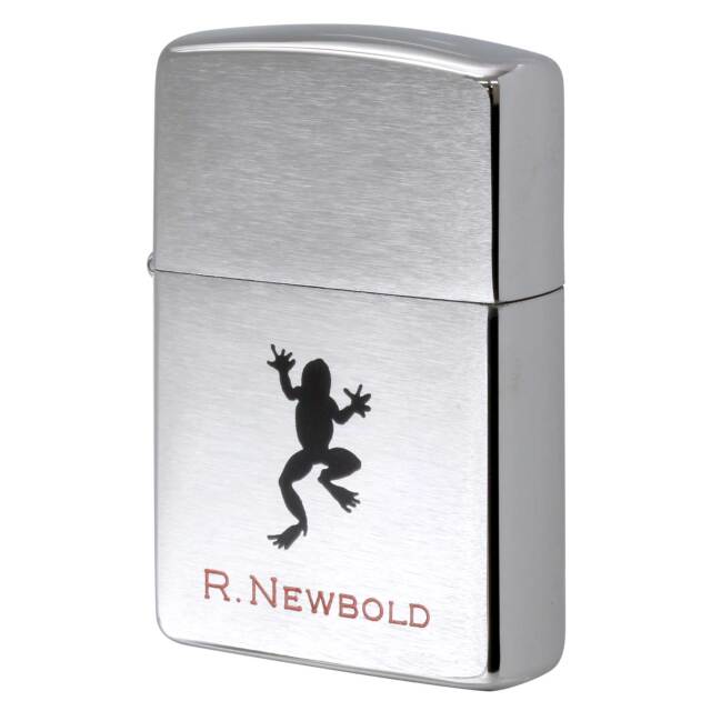 絶版/ヴィンテージ Zippo ジッポー 中古 1995年製造 ZIPPO R.Newbold アールニューボールド ヤモリ  [S]ほぼ新品同様