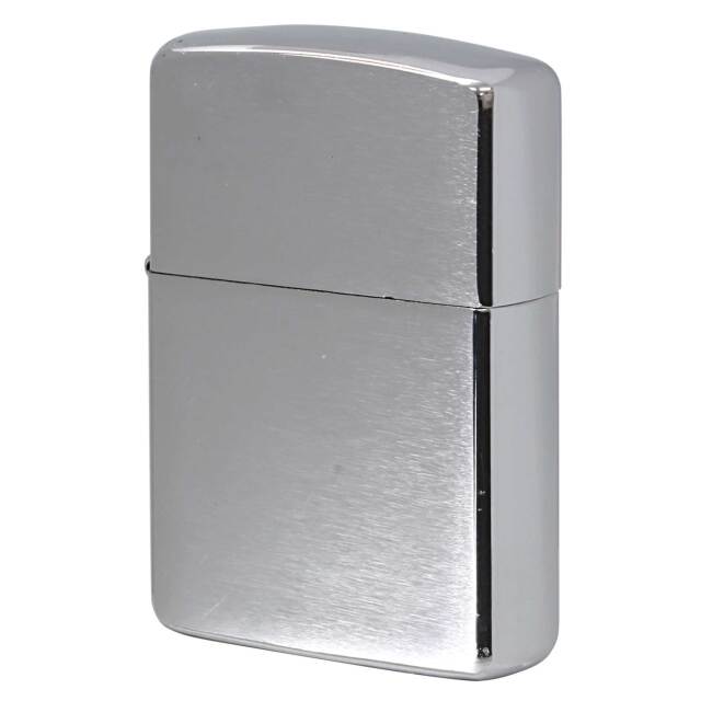 絶版/ヴィンテージ Zippo ジッポー 中古 2005年製造 アーマー ARMOR Brushed Chrome No.162  [B]使用感ありやや傷汚れあり