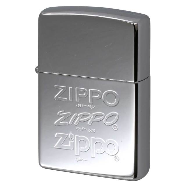 絶版/ヴィンテージ Zippo ジッポー 中古 1995年製造 ZIPPO ジッポ歴代ロゴデザイン  [S]ほぼ新品同様