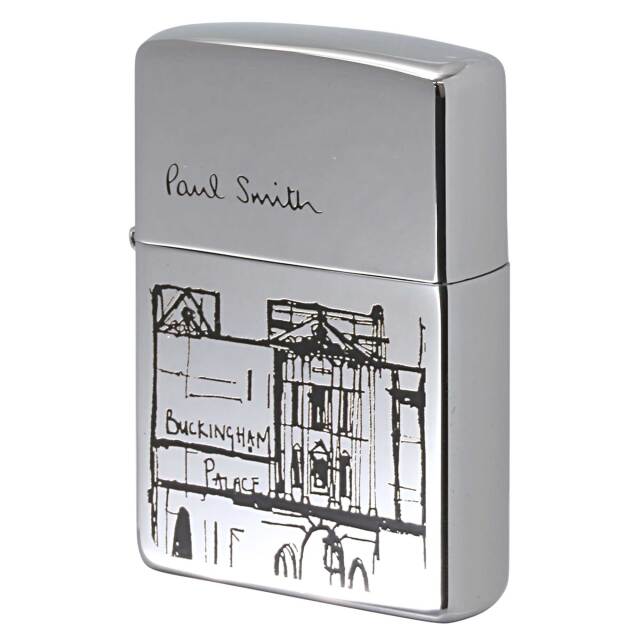 絶版/ヴィンテージ Zippo ジッポー 中古 2001年製造 ZIPPO Paul Smith ポール・スミス バッキンガム宮殿  [S]ほぼ新品同様