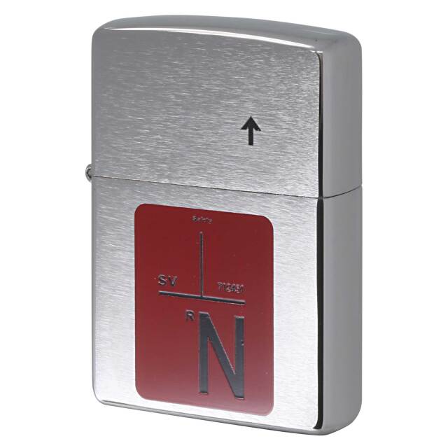 絶版/ヴィンテージ Zippo ジッポー 中古 2000年製造 ZIPPO R.Newbold アールニューボールド 北向き RN  [S]ほぼ新品同様