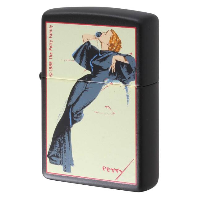絶版/ヴィンテージ Zippo ジッポー 中古 1998年製造 ペティ・ガール The Petty Girl Series 2 218PG 639 SATIN DOLL  [N]未使用・新品
