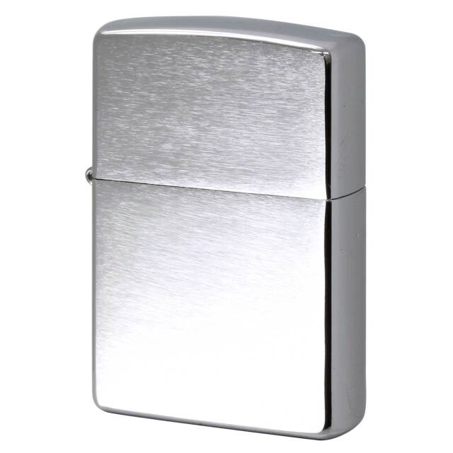 絶版/ヴィンテージ Zippo ジッポー 中古 1999年製造 ブラッシュドクローム Brushed Chrome No.200  [S]ほぼ新品同様