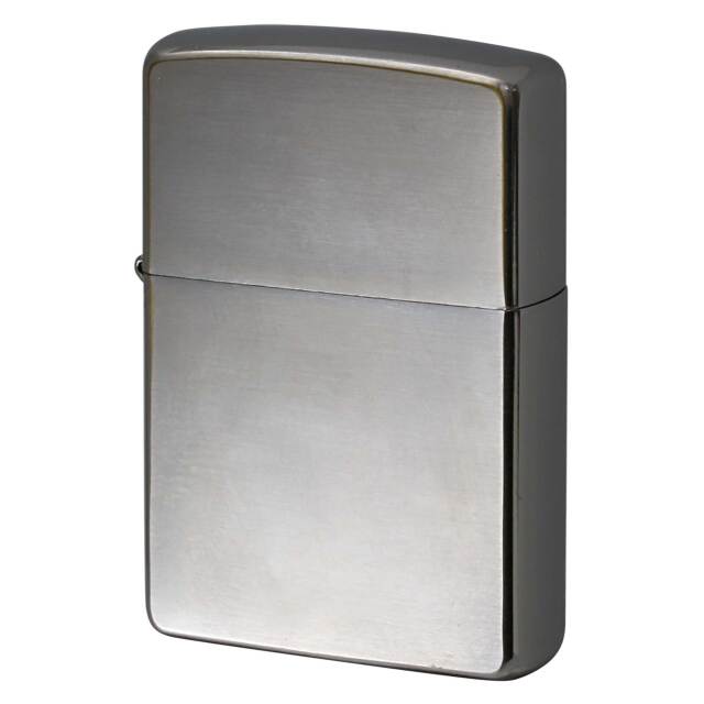 絶版/ヴィンテージ Zippo ジッポー 中古 2009年製造 ブラッシュドクローム Brushed Chrome No.200   [B]使用感ありやや傷汚れあり