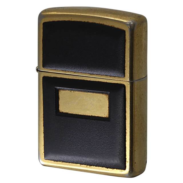 絶版/ヴィンテージ Zippo ジッポー 中古 1994年製造 ブラックエレガンス Black Elegance  [C]使用感あり傷汚れあり