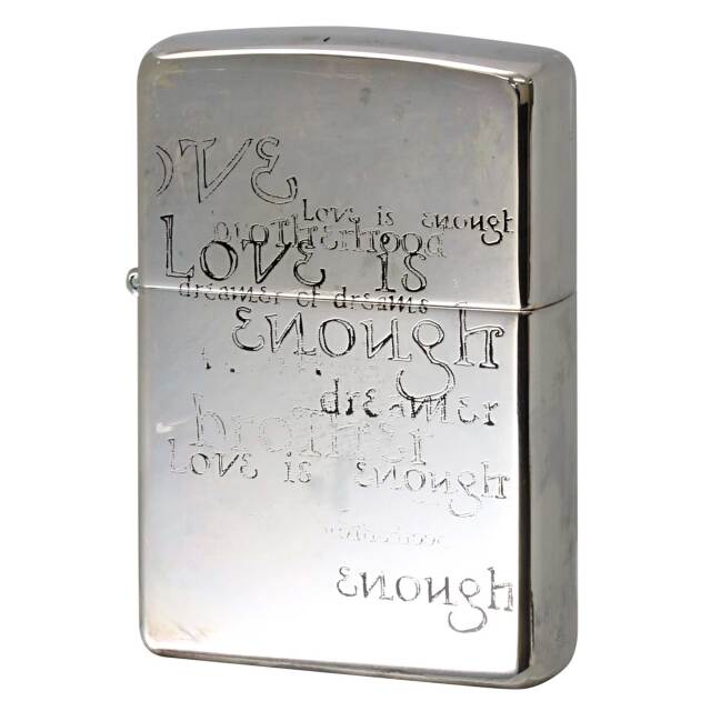 絶版/ヴィンテージ Zippo ジッポー 中古 2003年製造 ZIPPO Paul Smith ポール・スミス 試作品 タイポグラフィ  [S]ほぼ新品同様