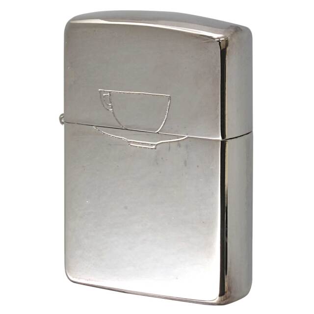 絶版/ヴィンテージ Zippo ジッポー 中古 1994年製造 ZIPPO Paul Smith ポール・スミス 試作品 コーヒーカップ  [A]使用感少なく状態が良い
