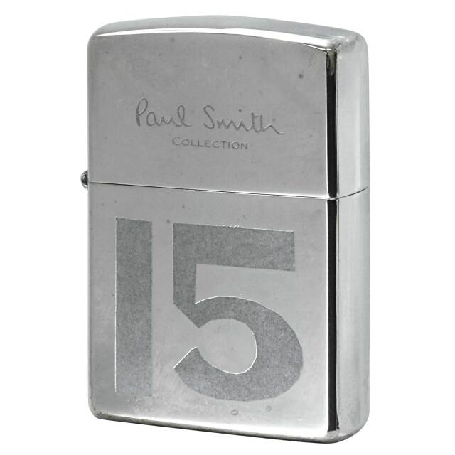 絶版/ヴィンテージ Zippo ジッポー 中古 2002年製造 ZIPPO Paul Smith Collection ポール・スミス 15  [S]ほぼ新品同様