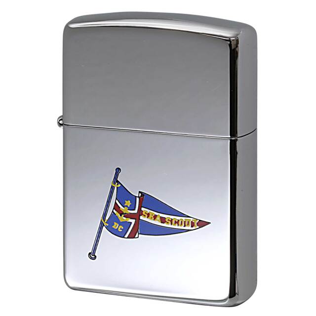 絶版/ヴィンテージ Zippo ジッポー 中古 1994年製造 ZIPPO Daniel Cremieux ダニエルクレミュ Sea scott DC フラッグ  [S]ほぼ新品同様