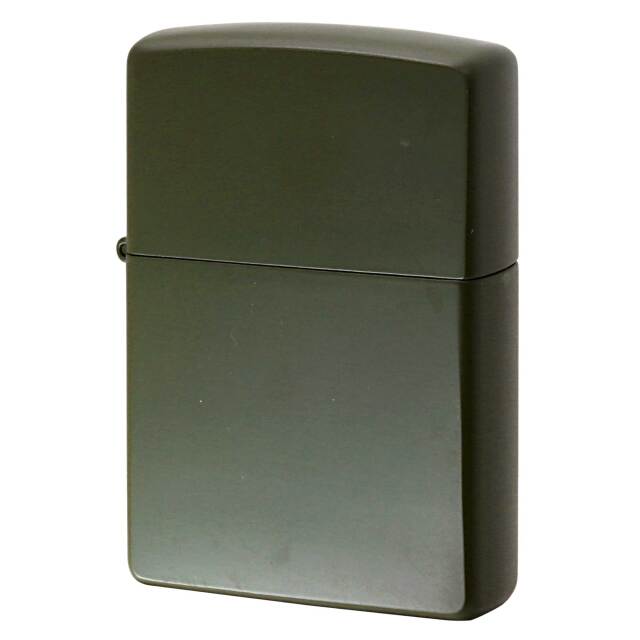 絶版/ヴィンテージ Zippo ジッポー 中古 1999年製造 ZIPPO R.Newbold グリーン マット  [S]ほぼ新品同様