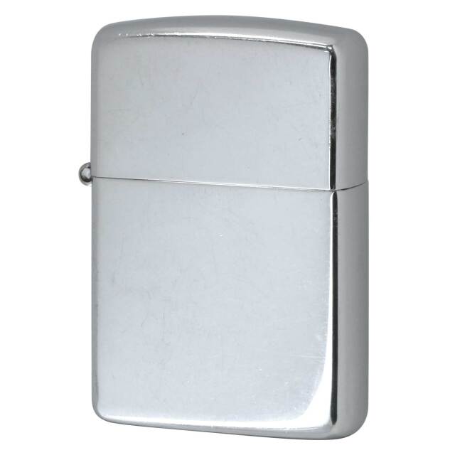 絶版/ヴィンテージ Zippo ジッポー 中古 1937年製造 ハイポリッシュクローム No.250  [C]使用感あり傷汚れあり