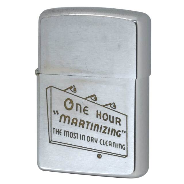 絶版/ヴィンテージ Zippo ジッポー 中古 1964年製造 ONE HOUR MARTINIZING THE MOST IN DRY  [C]使用感あり傷汚れあり