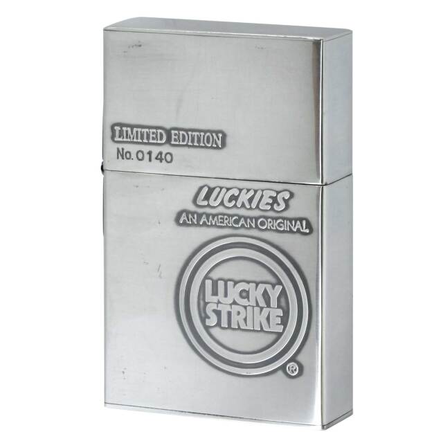 絶版/ヴィンテージ Zippo ジッポー 中古 1988年製造 1933レプリカ ファースト LUCKY STRIKE 限定モデル  [S]ほぼ新品同様