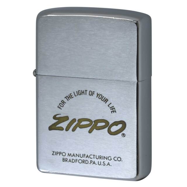 絶版/ヴィンテージ Zippo ジッポー 中古 1982年製造 ZIPPO LOGO  [C]使用感あり傷汚れあり