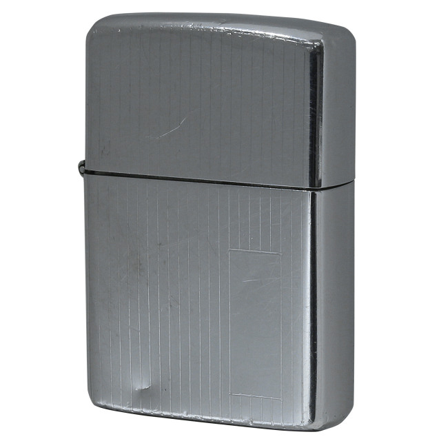 絶版/ヴィンテージ Zippo ジッポー 中古 1977年製造 ハイポリッシュクローム エンジンタン No.350  [C]使用感あり傷汚れあり