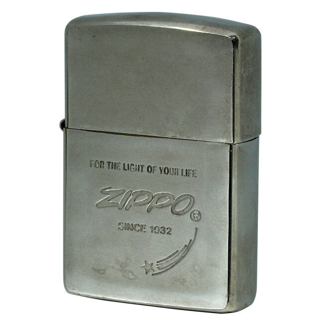 絶版/ヴィンテージ Zippo ジッポー 中古 1991年製造 FOR THE LIGHT OF YOUR LIFE ZIPPO  [C]使用感あり傷汚れあり