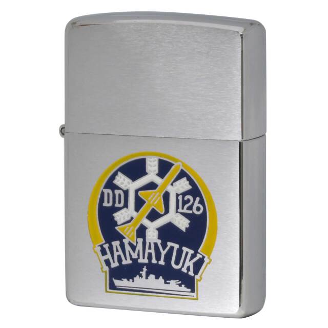 絶版/ヴィンテージ Zippo ジッポー 中古 2000年製造 海上自衛隊 護衛艦 はまゆき DD 126  [S]ほぼ新品同様