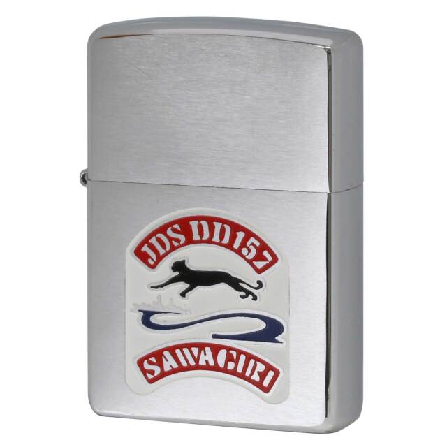 絶版/ヴィンテージ Zippo ジッポー 中古 2000年製造 海上自衛隊 護衛艦 さわぎり DD 157  [S]ほぼ新品同様