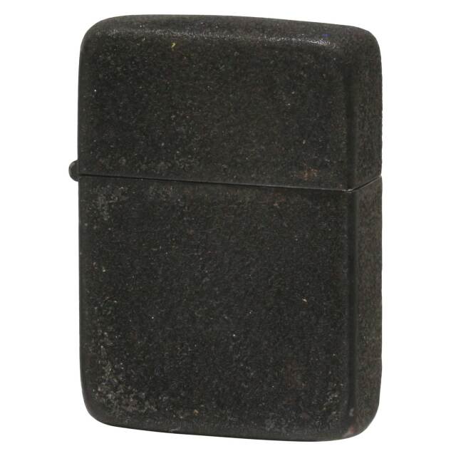 絶版/ヴィンテージ Zippo ジッポー 中古 1943年製造 ブラック・クラックル（デッドストック）  [S]ほぼ新品同様