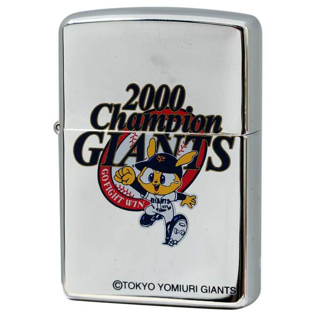 絶版/ヴィンテージ Zippo ジッポー 中古 2000年製造 2000.Champion GIANTS  [N]未使用・新品