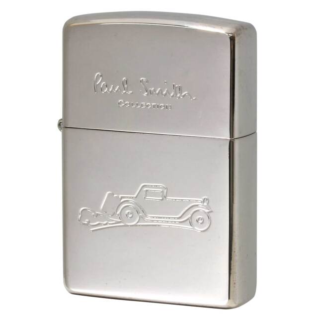 絶版/ヴィンテージ Zippo ジッポー 中古 1998年製造 ZIPPO Paul Smith Collection レトロカー  [S]ほぼ新品同様