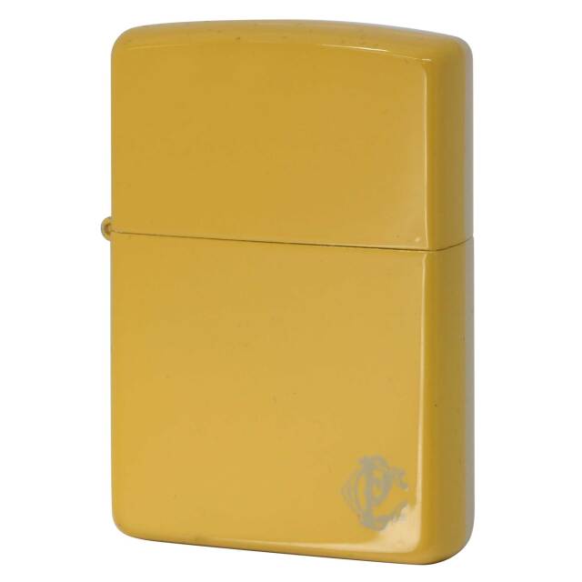 絶版/ヴィンテージ Zippo ジッポー 中古 2003年製造 ZIPPO Paul Smith ツートンカラー 黄色＆クリーム クリームロゴ  [S]ほぼ新品同様
