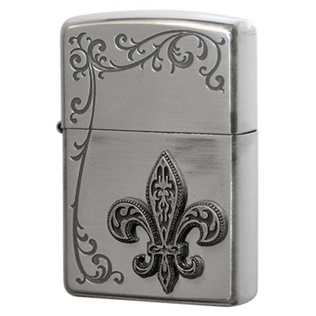Zippo ジッポー ユリ 王家の紋章 アラベスク 唐草 シークレットガーデン The Seacret Garden TSG-C メール便可