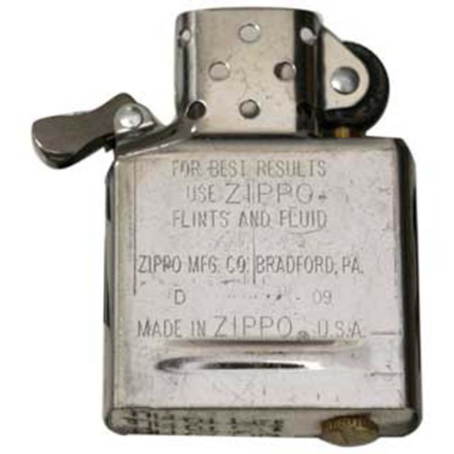 Zippo ジッポー 【予備・交換用】インサイドユニット レギュラー シルバー メール便可