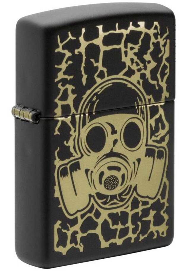Zippo ジッポー PRICE FIGHTER 2021 Skull Gas Mask Design 49574 メール便可