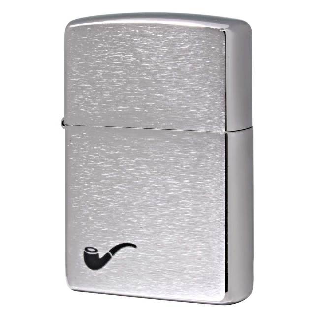 Zippo ジッポー パイプ用 Pipe Ligher ブラッシュドクローム パイプ用オイルタンク 200PL メール便可