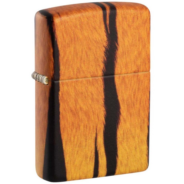 Zippo ジッポー タイガー 虎 Tiger Antelope Skin アニマル柄 全面塗装 48217 メール便可
