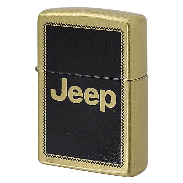 Zippo ジッポー Jeep Logo ジープ ロゴ 自動車 クライスラー 公式ライセンス品 46225 メール便可