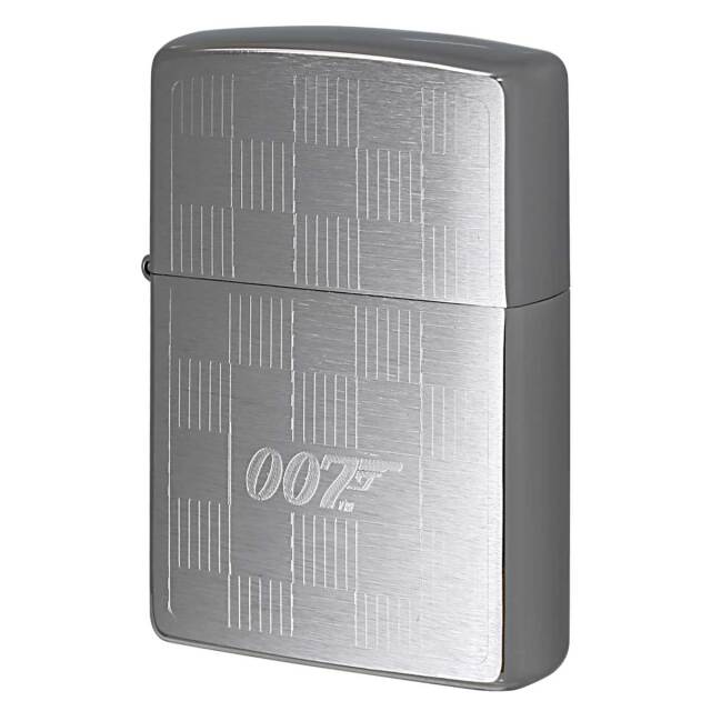 Zippo ジッポー James Bond 007 Tuxedo ジェームス・ボンド クロスハッチ 46853 メール便可