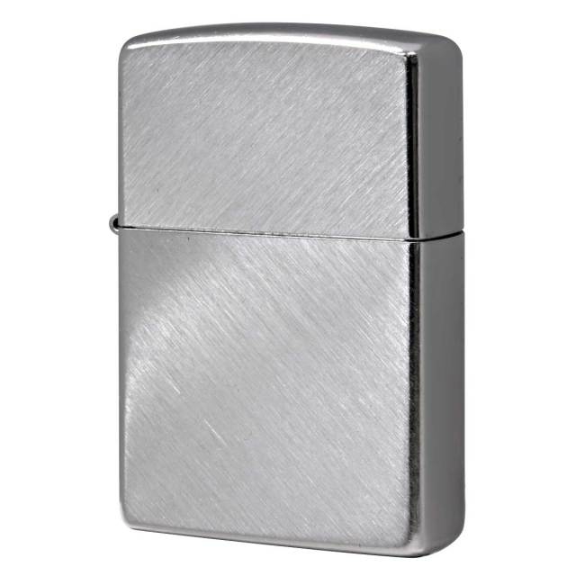 Zippo ジッポー ヘリンボーン スイープ 斜線 Herringbone Sweep ブラッシュドクローム 24648 メール便可