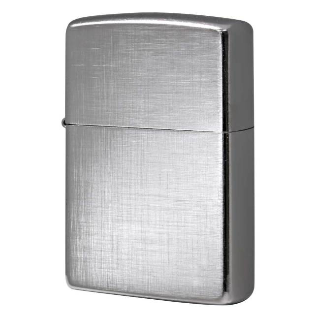 Zippo ジッポー リネン ウエーブ Linen Weave ブラッシュドクローム 28181 メール便可